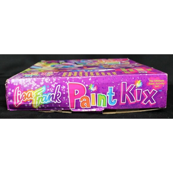 Vtg 30 Pc Lisa Frank Paint Kix Activity Set Craft Kit Stamp Wheel Roller Sponge - Picture 6 of 12